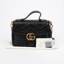 Gucci — Gucci GG Marmont Small Top Handle 156489441 — Handbag — resale