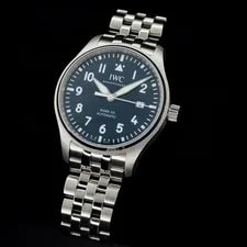 IWC Pilot’s Mark XX Blue Dial 40mm IW328204 Full Set Excellent 3