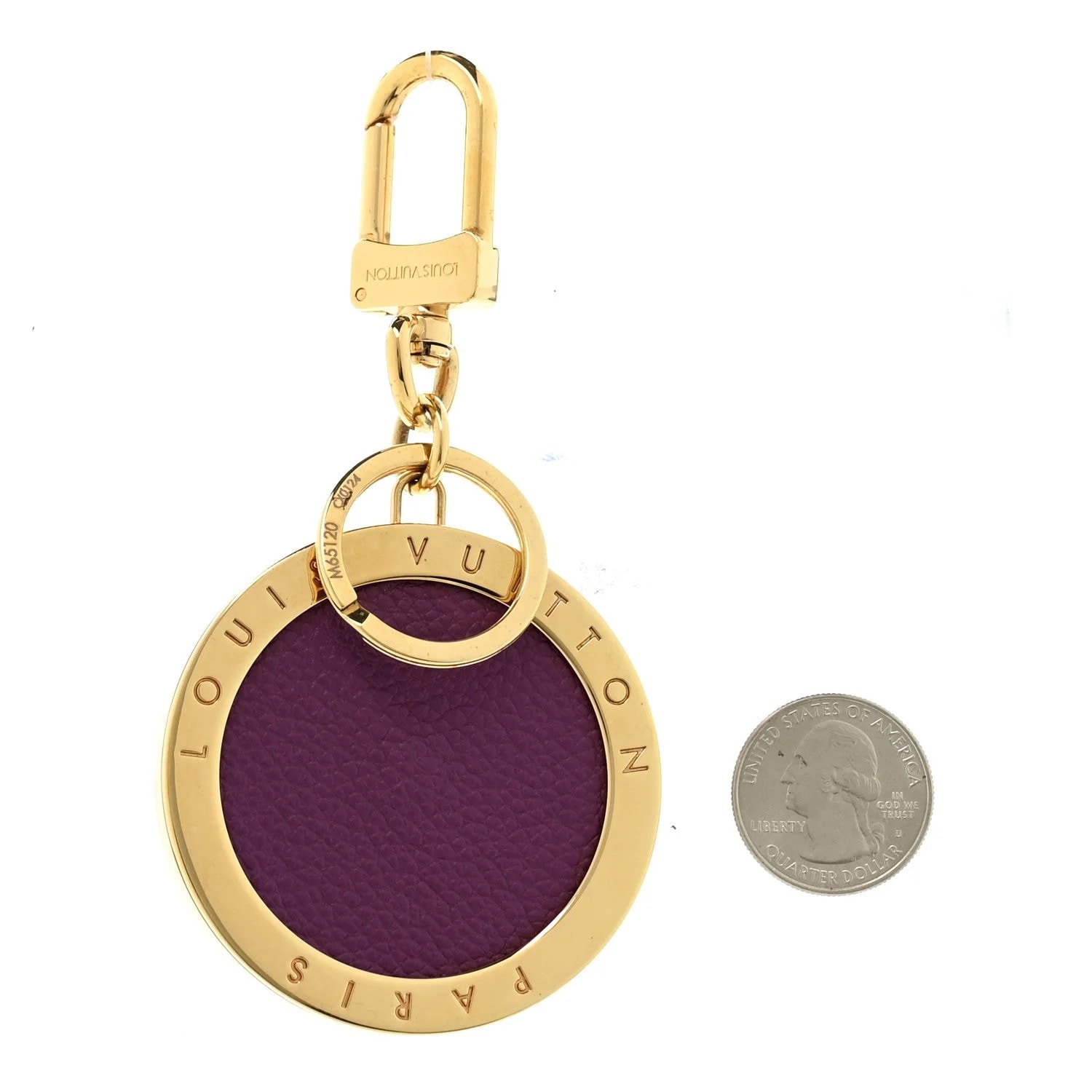 Posy Bag Charm Key Holder Amethyste 2
