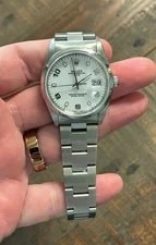 Rolex Oyster Perpetual Date 15200 34mm Stainless Steel 1997 4