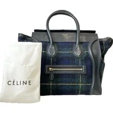 Celine — Ebay Live Listings - 48841 Celine / Plaid Luggage Japan — Handbag — resale