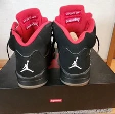 10.5US Air Jordan5 Retro Supreme 3