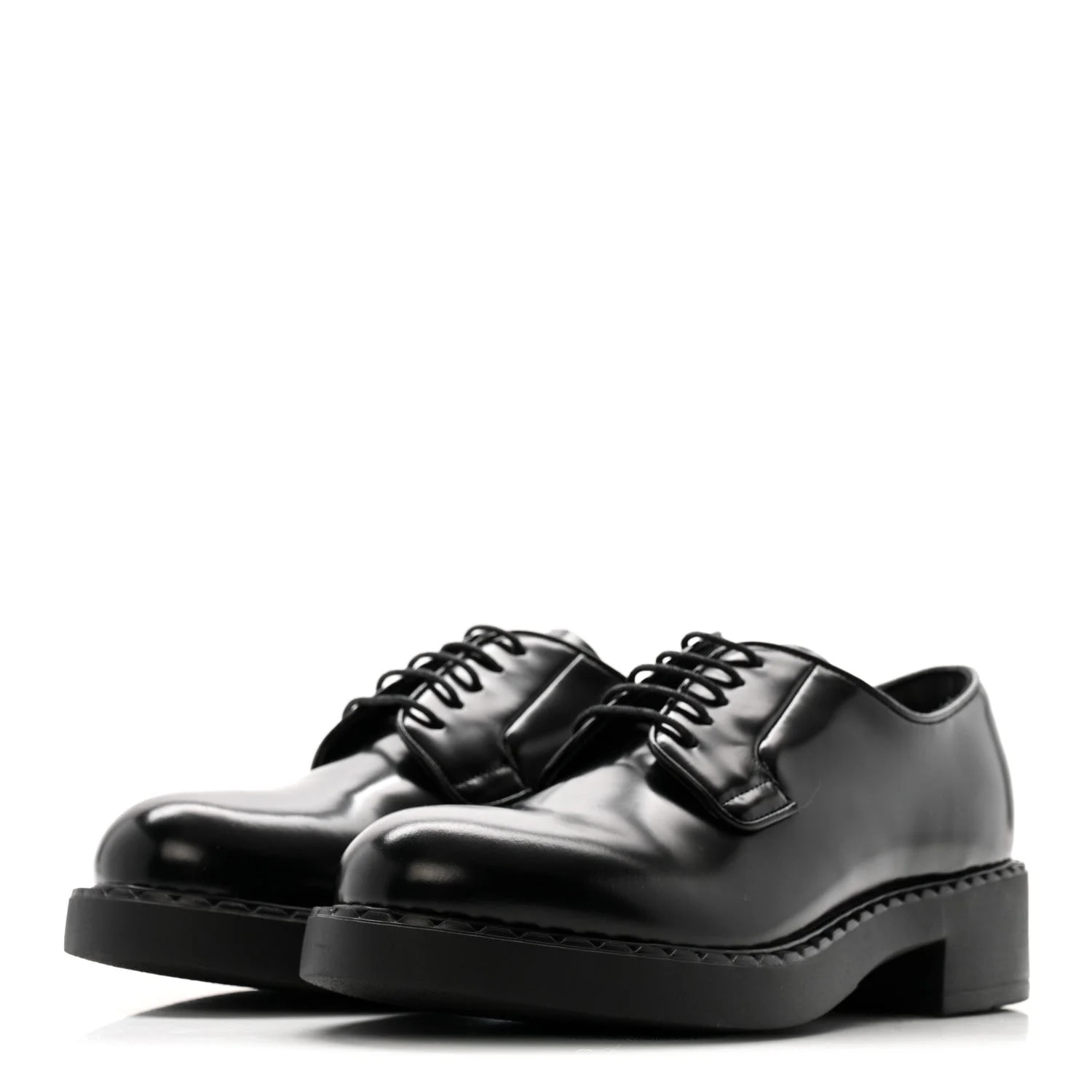 Spazzolato Calzature Donna 50mm Derby 39 4