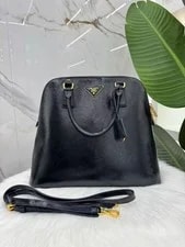 Prada — Prada Double Zip 34x27 Cm 98% New — Handbag — resale