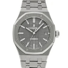 Audemars Piguet — Audemars Piguet Royal Oak 15450ST.OO.1256ST.02 Ruthenium Grey 749837 — Watch — resale