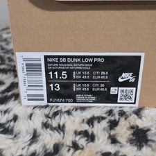 Nike SB Dunk Low Pro / Gum Skate Shoes Skateboarding US 2