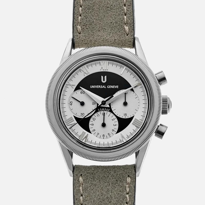 Universal Genève — 1990s Universal Genève Compax Ref. 884.480 With Box and Papers — Watch — resale
