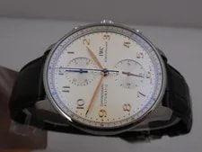 IWC Portuguese Chronograph IW3714 With Papers Year 2018 Automatic TOP Condition 2