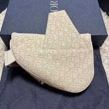 Dior New Saddle Messenger Crossbody Medium From Japan 2