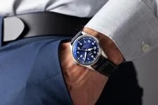 IWC Pilot Mark XX 40mm Black Leather IW328201 2