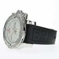 Breitling Super Avenger II White Dial 48mm Stainless Steel A13371 3