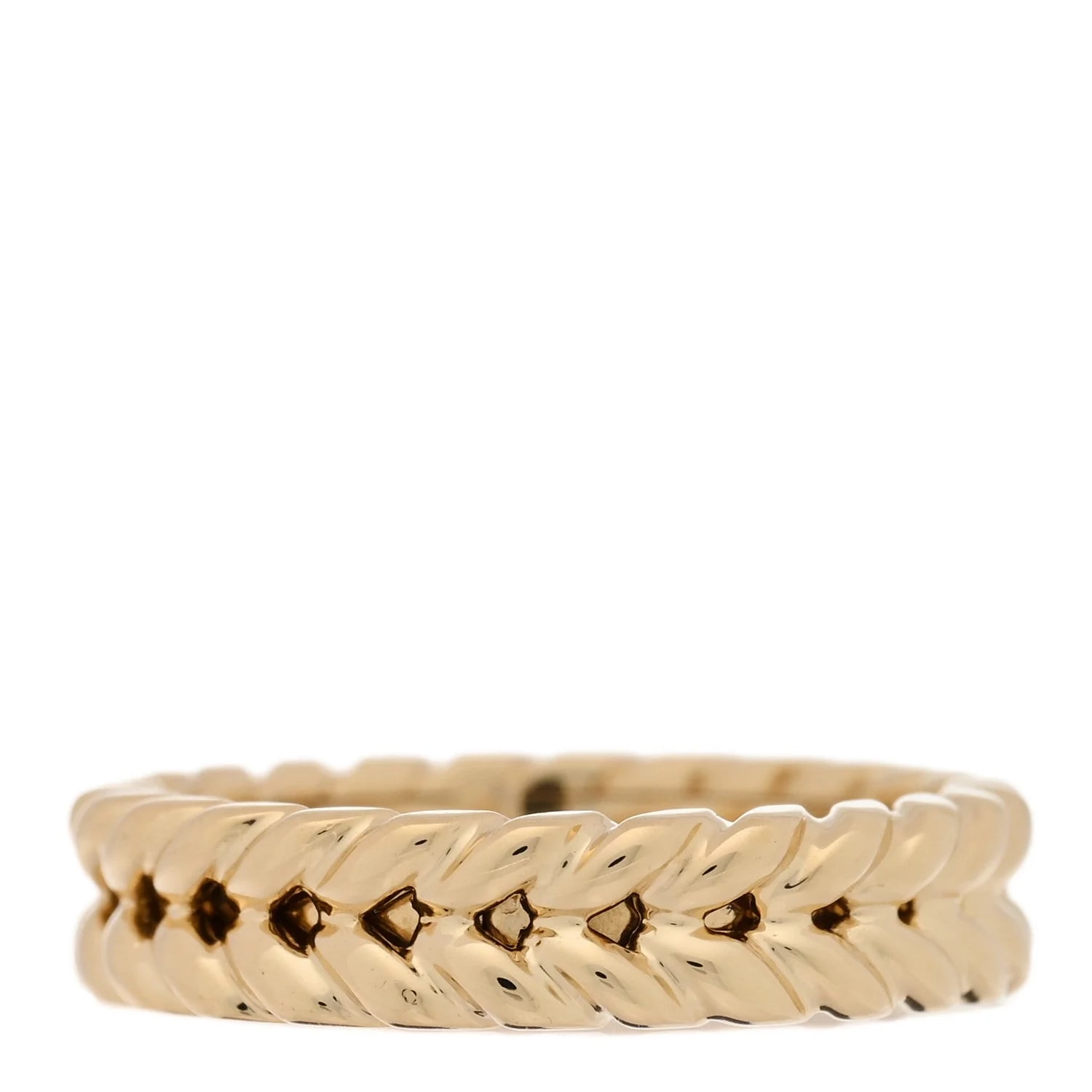 Anita Ko — 18K Yellow Gold Braided Band 52 6 — Jewelry — resale