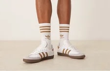 Adidas Samba OG Shoes, Cloud / Desert/Clear 4