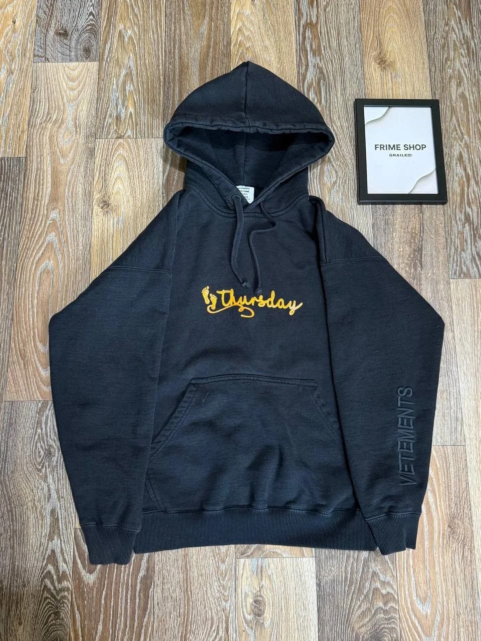 Vetements — Vetements Thursday Hoodie — streetwear — resale