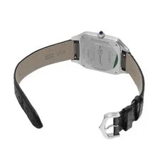 Cartier Santos Dumont LM WSSA0046 (4298) Black Stainless Steel / Black #W1377 4