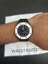 AP X Swatch Royal Pop “Ocho Negro” Black & White 2 Full WristBuddy Bracelet Kits 4