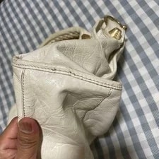 Balenciaga Giant City 2WAY Large White Gold Y2K Auth 3