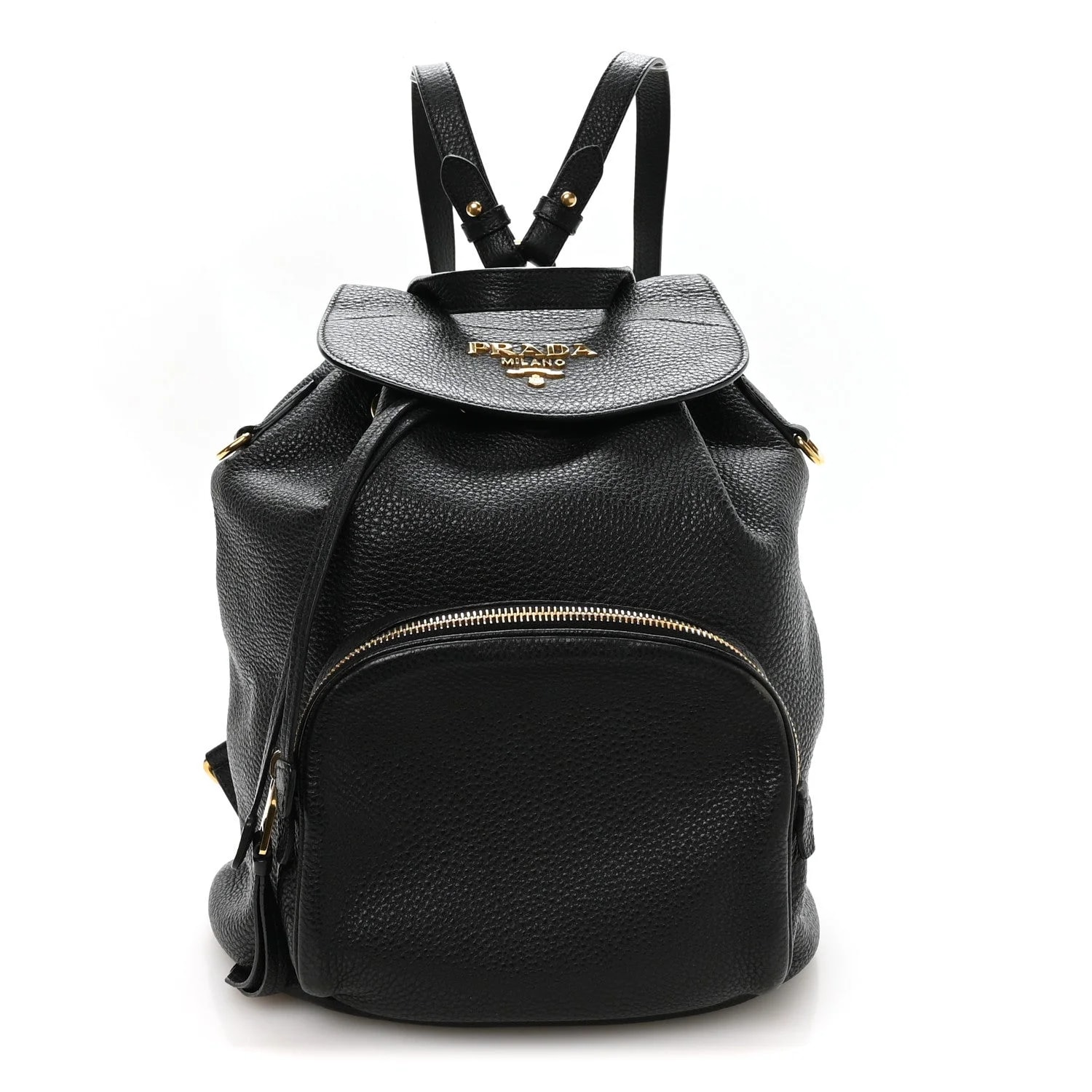 Prada — Vitello Daino Backpack — Handbag — resale