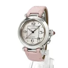 Cartier Pasha C Christmas Limited W3106499 Automatic SS Satin Pink Shell di 2