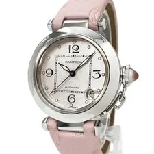 Cartier Pasha C Christmas Limited W3106499 Automatic SS Satin Pink Shell di 3