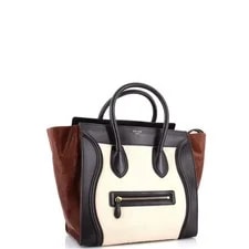 Celine Luggage Pony Hair and 2