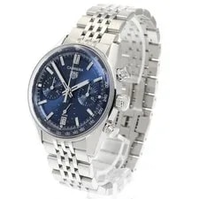 TAG Heuer Carrera Caliber 02 CBS2212-0 39mm SS Navy Dial Automatic #C027 2