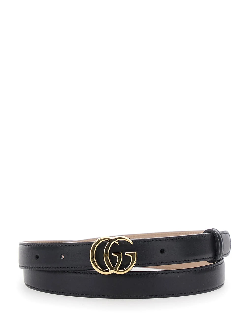 Gucci — Gucci -Tone GG Logo Belt — — Accessory — resale
