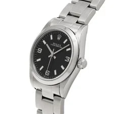 Rolex Oyster Perpetual 77080 Black 738658 2