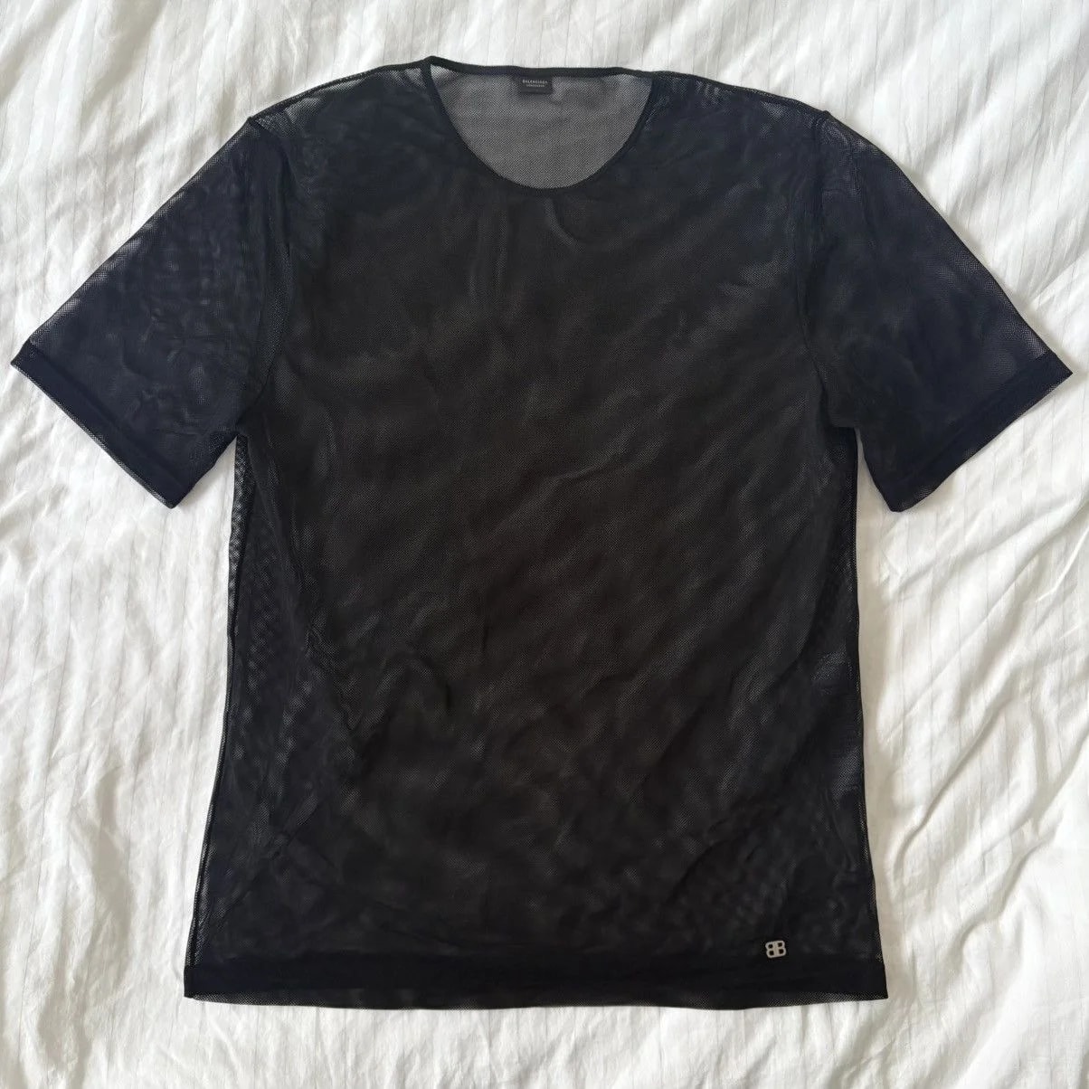 Balenciaga — Balenciaga Sheer S/S T-Shirt — streetwear — resale