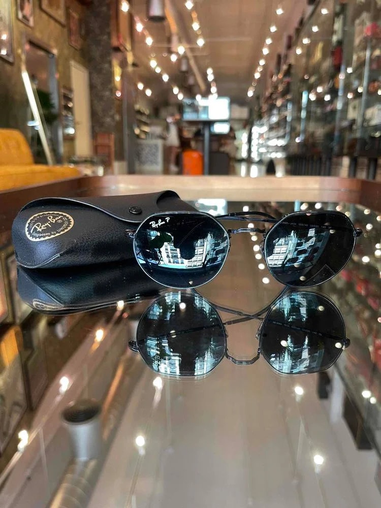 Ray Bans Wire Frame Round Sunglasses Polarized 2