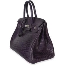 Hermès Matte Niloticus Birkin 35 PHW 3