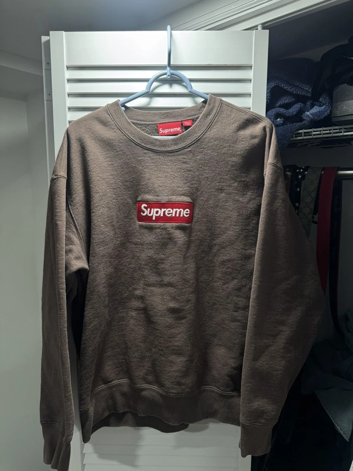 Supreme — Supreme Box Logo Crewneck ( ) — streetwear — resale