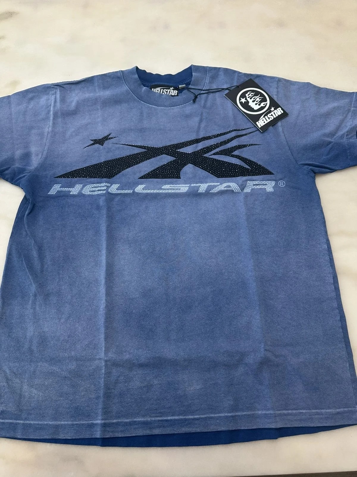 Hellstar Classic Logo TEE (Rhinestone) 3
