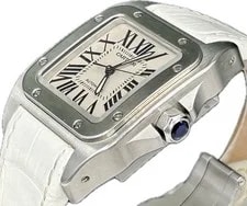 Cartier Santos 100 W20126X8 2878 Automatic Excellent A7321 4