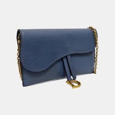 Dior Saddle Embossed Saddle Crossbody - Very Good #6641NQ 4