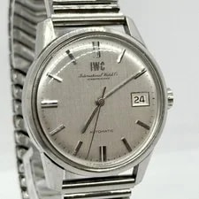 IWC Schaffhausen — IWC Schaffhausen Silver Automatic 40mm Auth Working — Watch — resale