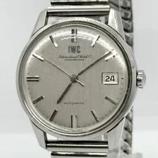 IWC Schaffhausen Silver Automatic 40mm Auth Working 2