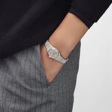 Audemars Piguet Royal Oak 67630BC.GG.1312BC.01-B 'Mini' Frosted White Gold 3