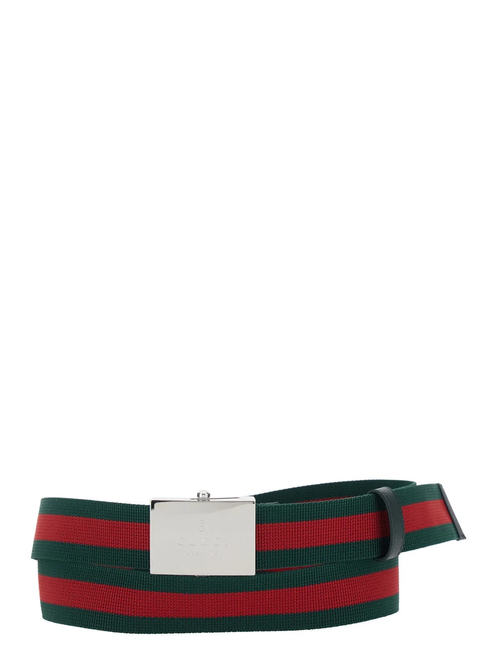 Gucci — Gucci Web Striped Belt — — Accessory — resale
