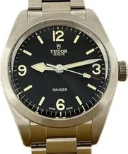 Tudor Ranger 79950 Black Dial 39mm Automatic Excellent++ A5779 3