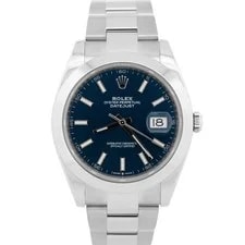 Rolex — 2022 Papers Rolex DateJust 41 Blue Stainless Steel 41mm 126300 BOX — Watch — resale