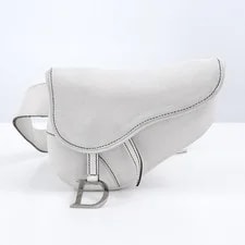 Christian Dior Saddle Belt 06BM-1022 Italy Kyyk Auth A 4