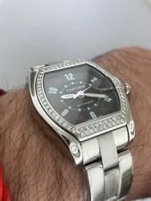 Cartier Roadster #2510 Casino Vegas Roulette Dial 2.00ct V.S Diamonds Automatic 2