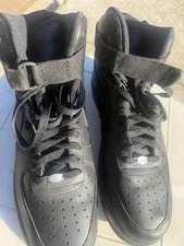 Nike Air Force 1 ’S High Top Lace-Up Athletic Solid 2