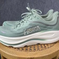 Hoka Bondi 9 Running 12.5 D Gym Run Shoes Low Top Excellent 2