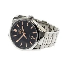 TAG Heuer Carrera Calibre 5 WBN2113 39mm SS Black #C7264 2