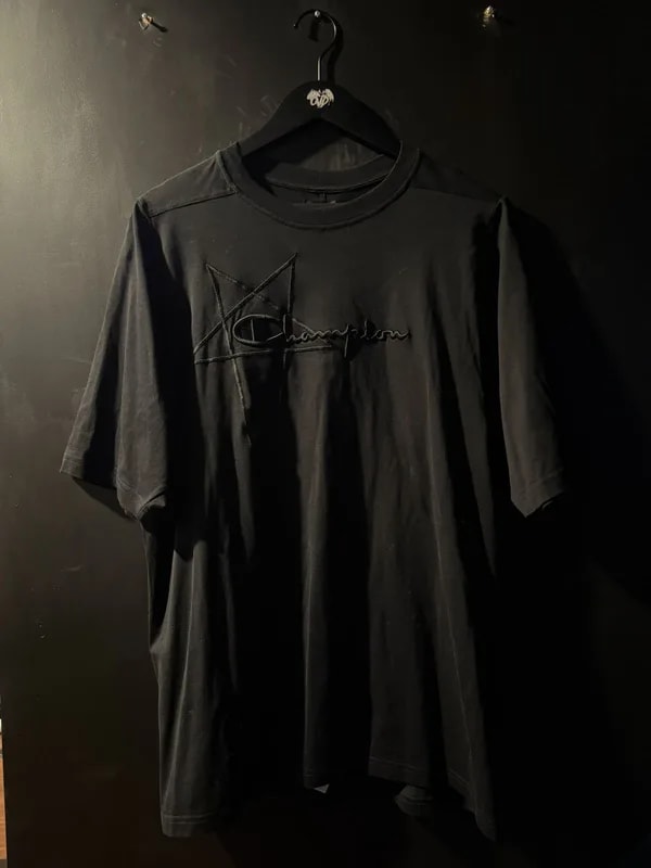 Rick Owens — Rick Owens X Champion — streetwear — resale