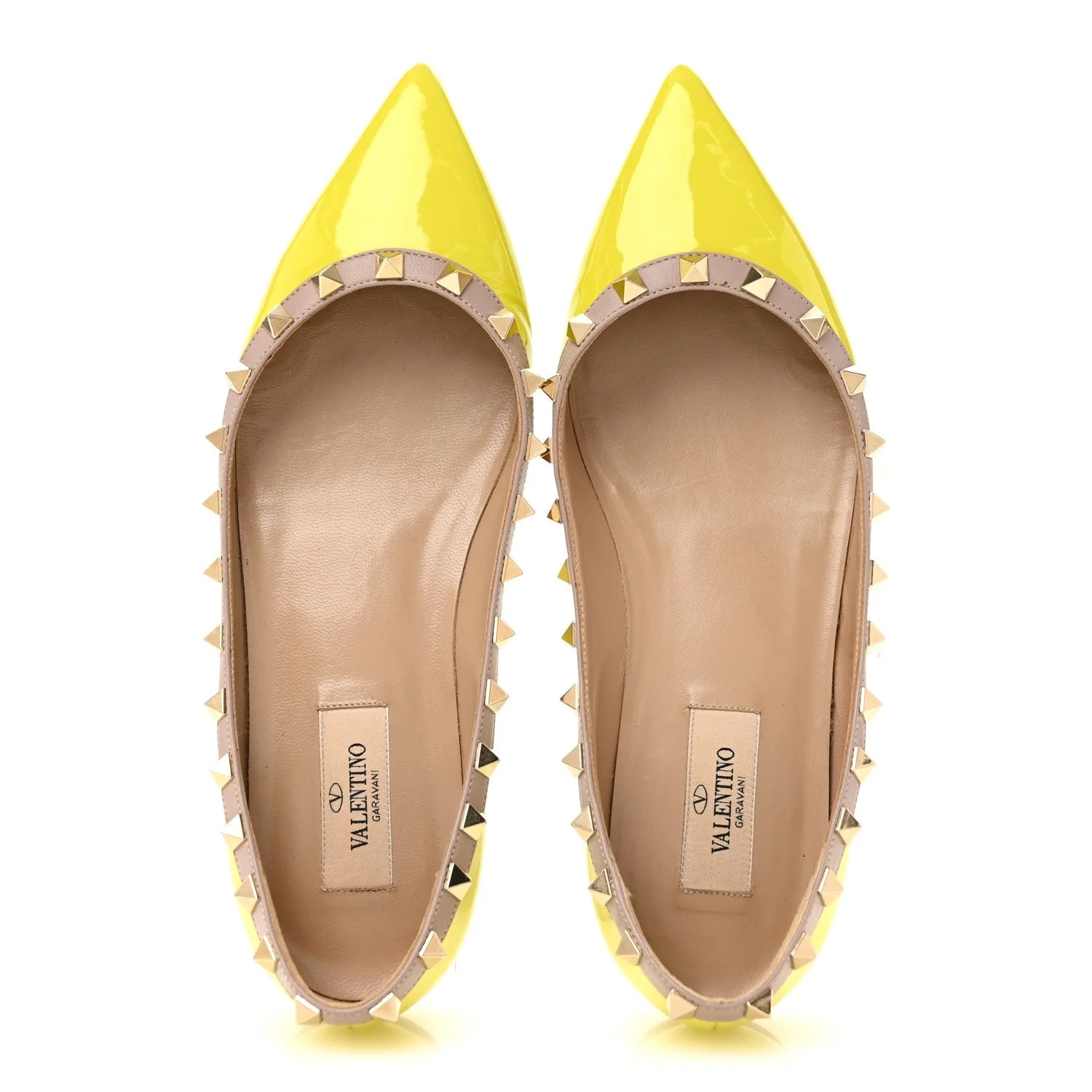 Rockstud Ballerina 38 Acid 2