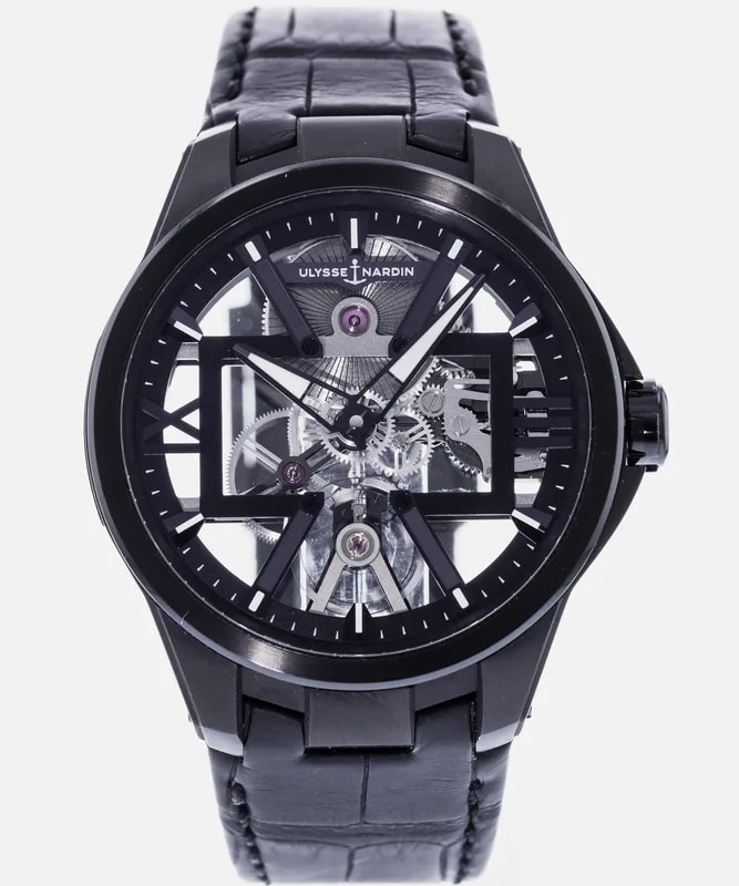 Ulysse Nardin — Ulysse Nardin 3713 Executive Black 3713-260/BLACK — Watch — resale