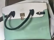 Hermes Paris Large White Gold Fair Condition 2
